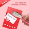 2 Pieces Handheld Hole Paper Punch, Pletpet Heart Hole Punch + Star Hole Punch 1/4 Inch Metal Single Hole Paper Punch, with Soft-Handled for Tags Clothing Ticket (Heart+Star) (Star+Heart)